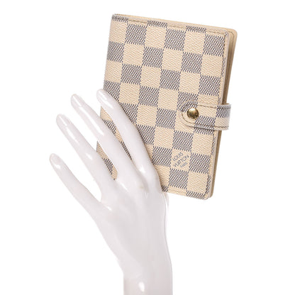 Louis Vuitton Damier Azur Small Ring Agenda Cover 2 of 7