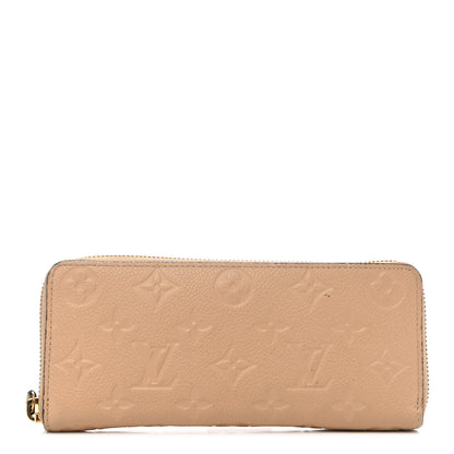 Louis Vuitton Empreinte Clemence Wallet Dune 1 of 7