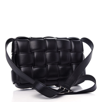 Bottega Veneta Nappa Maxi Intreccio Padded Cassette Crossbody Bag Black 3 of 11