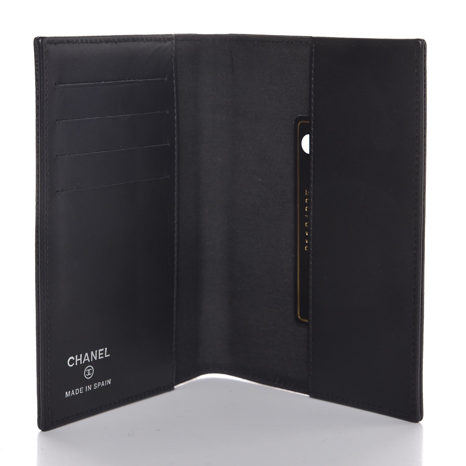 Chanel Caviar Timeless Passport Holder Black 5 of 8