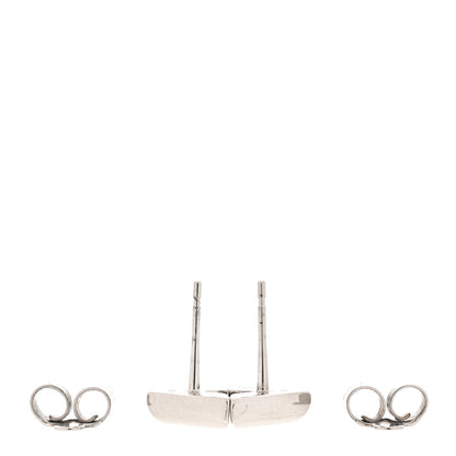 Louis Vuitton Essential V Stud Earrings Silver 3 of 5