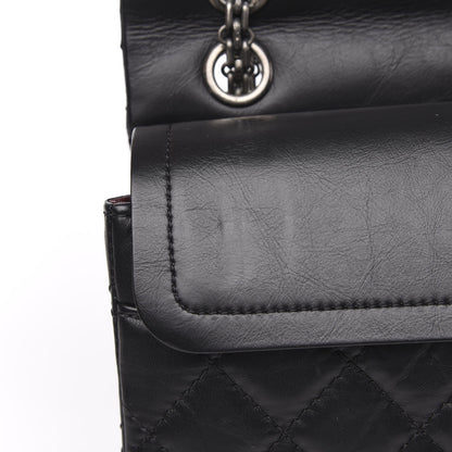 Chanel Aged Calfskin Quilted 2.55 Reissue 226 Flap Black 10 of 11