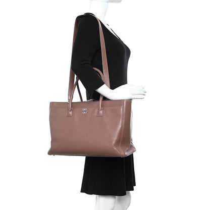 Chanel Calfskin XL Cerf Executive Shopper Tote Mauve 2 of 22