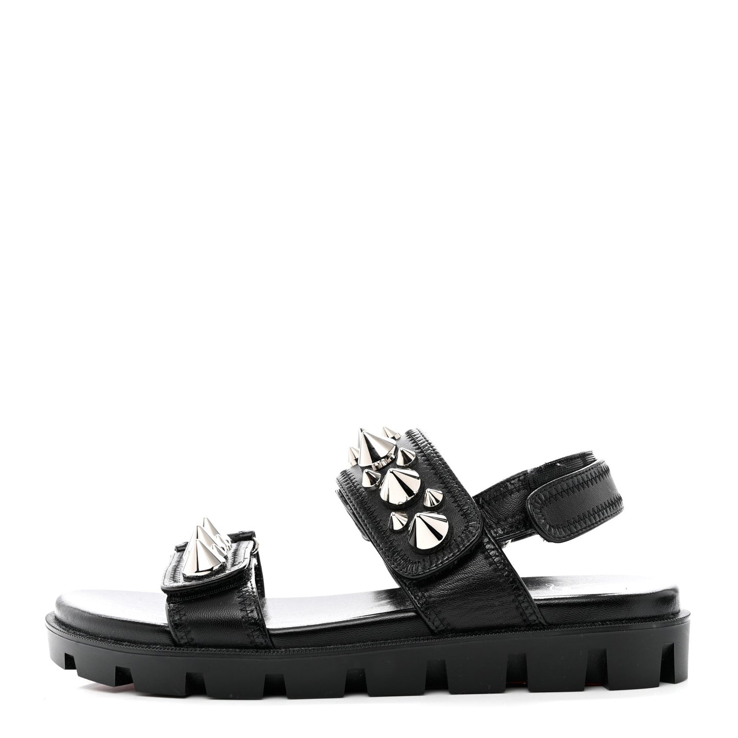 Nappa Spikita Cool Platform Sandals 38 Black