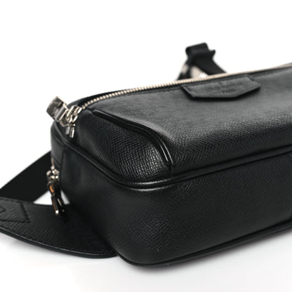 Louis Vuitton Taiga Outdoor Messenger PM Black 7 of 8