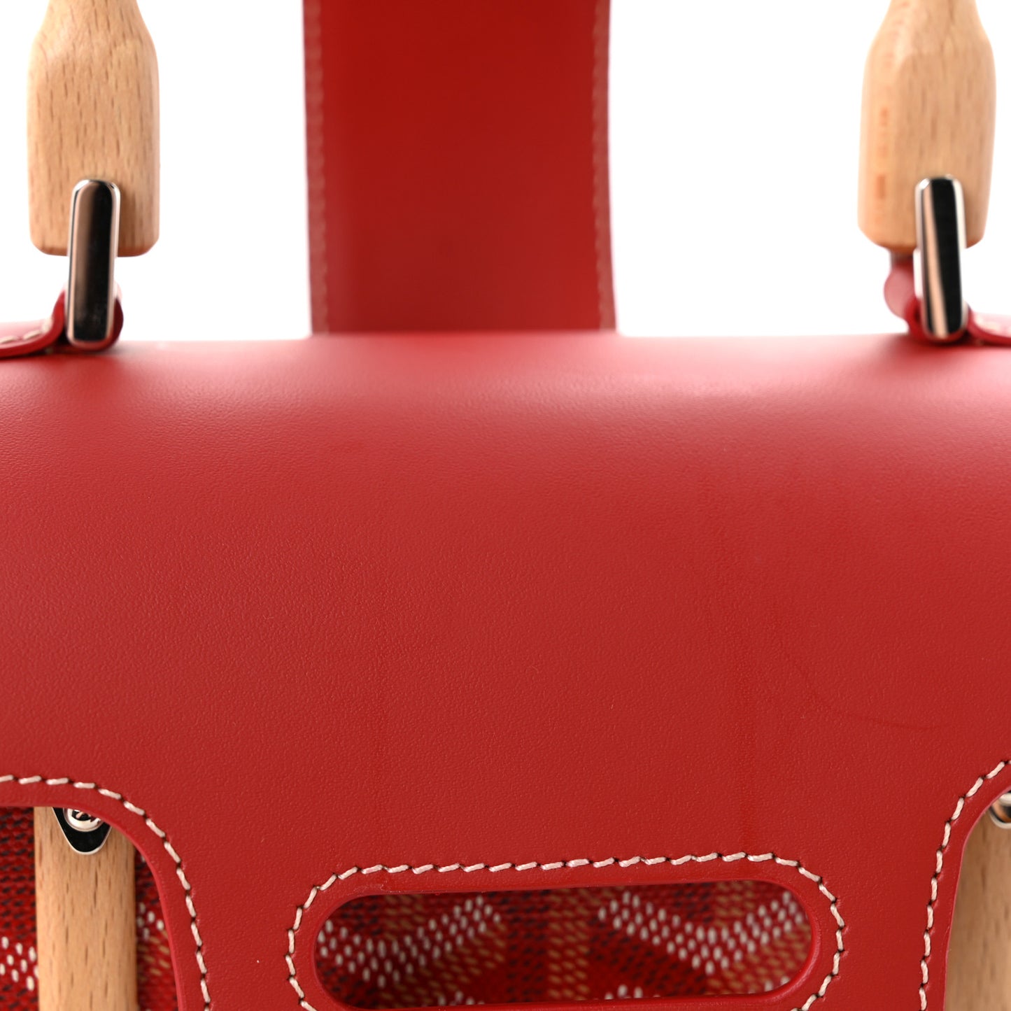 Goyardine Structure Mini Saigon Red