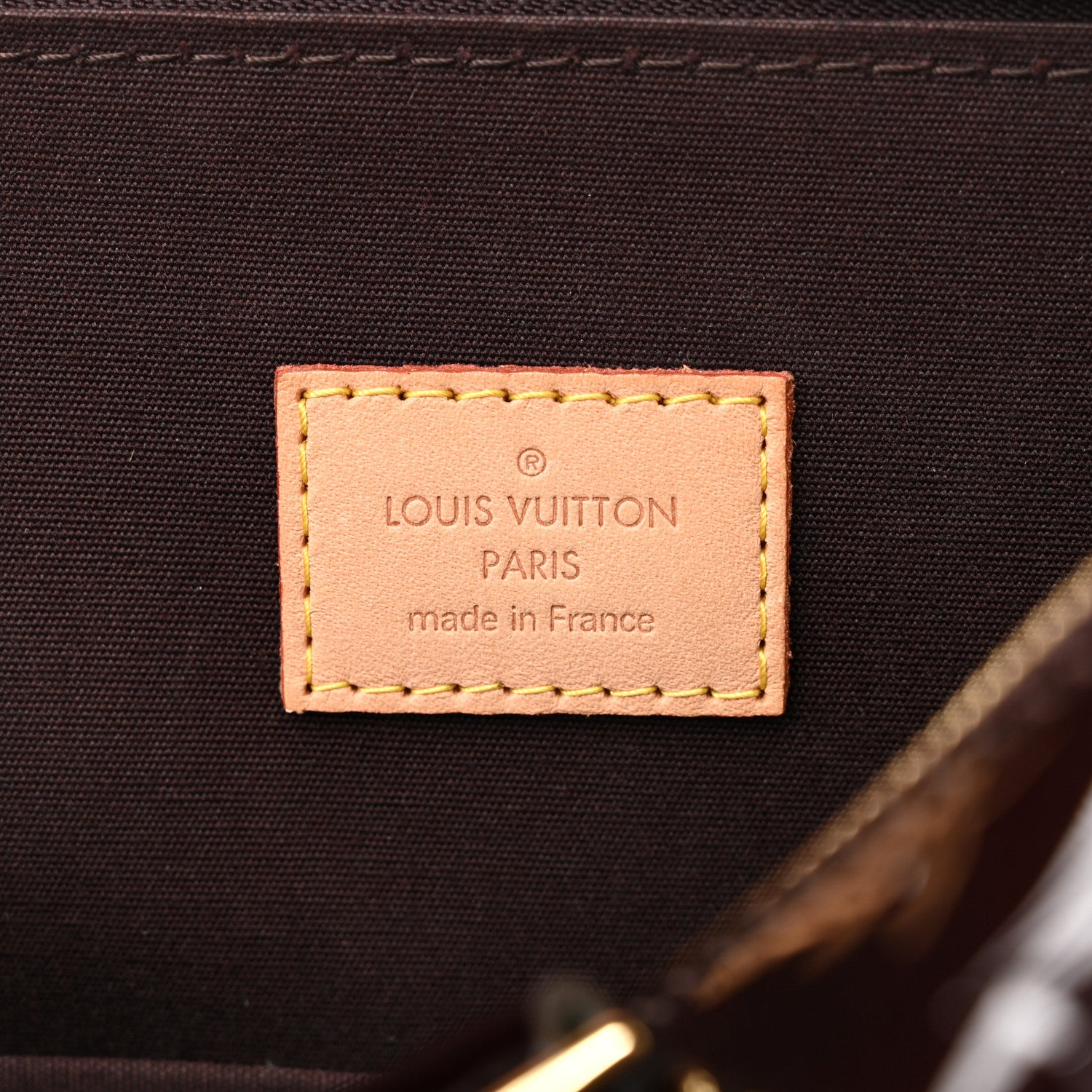 Louis Vuitton Vernis Alma GM Amarante 6 of 10