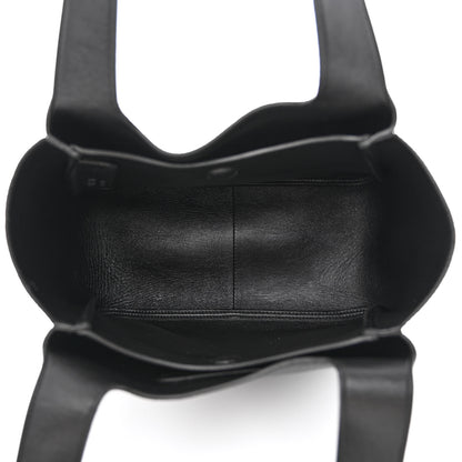 Prada Vitello Daino Soft Medium Dynamique Tote Black 5 of 10