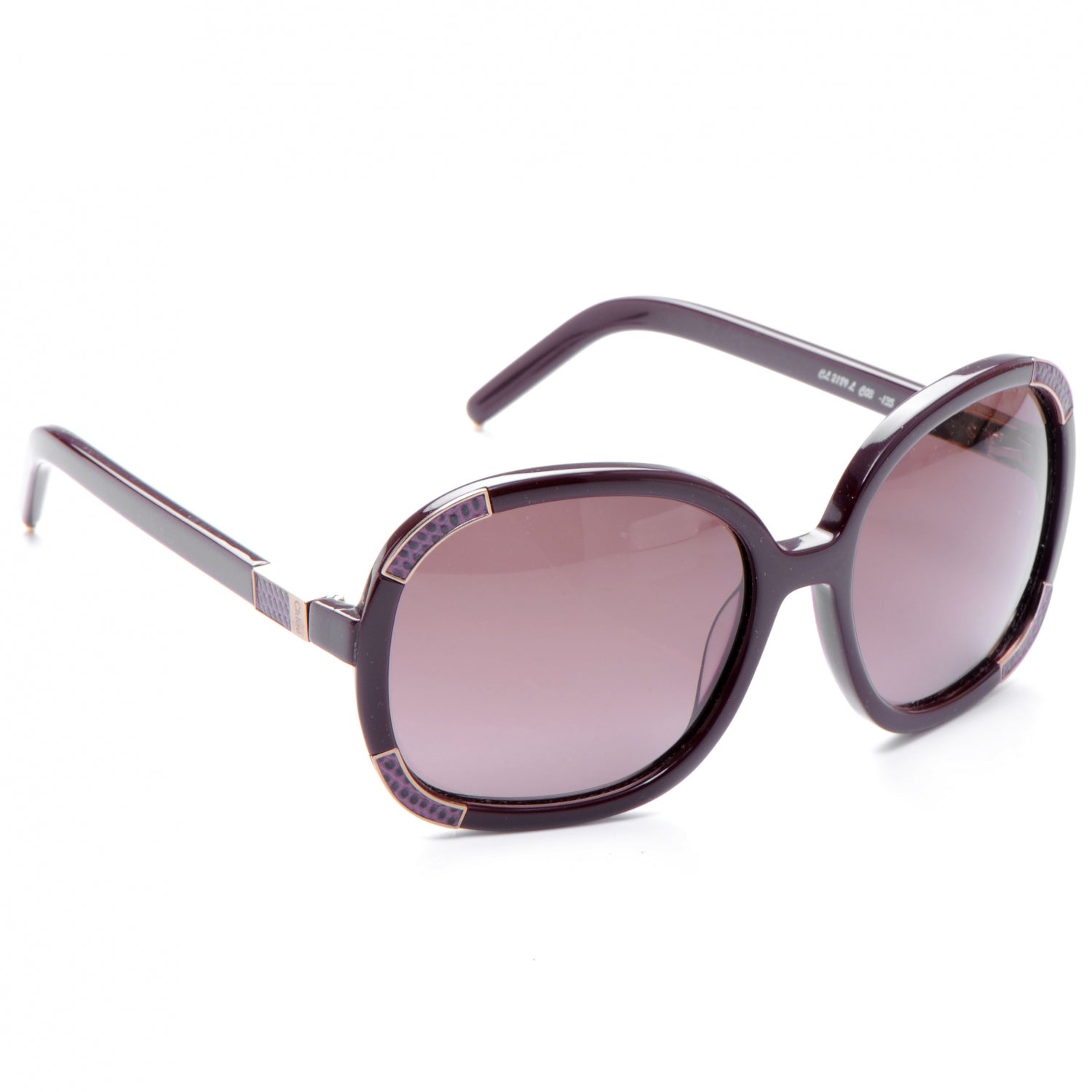 Chloe Oversized Sunglasses CL 2189 Purple 3 of 5