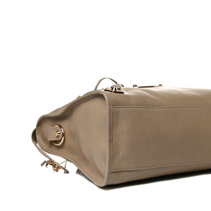 Balenciaga Chevre Gold Metallic Edge Hardware City Beige Latte 9 of 13