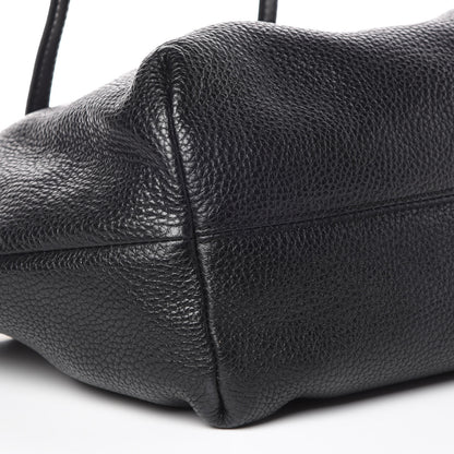 Burberry London Grainy Calfskin Small Salisbury Tote Black 5 of 10