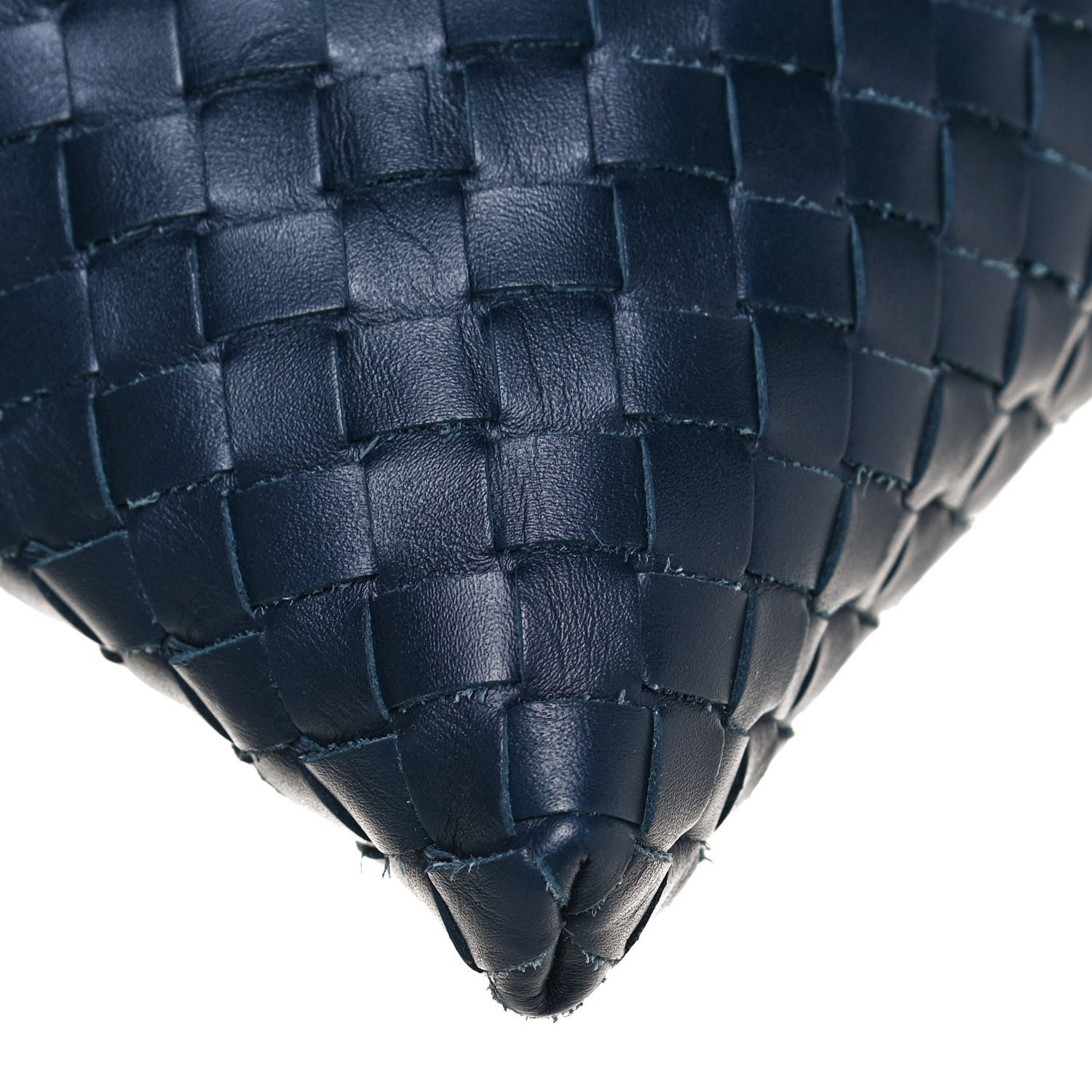 Bottega Veneta Nappa Intrecciato VN Crossbody Messenger Bag Navy 12 of 19