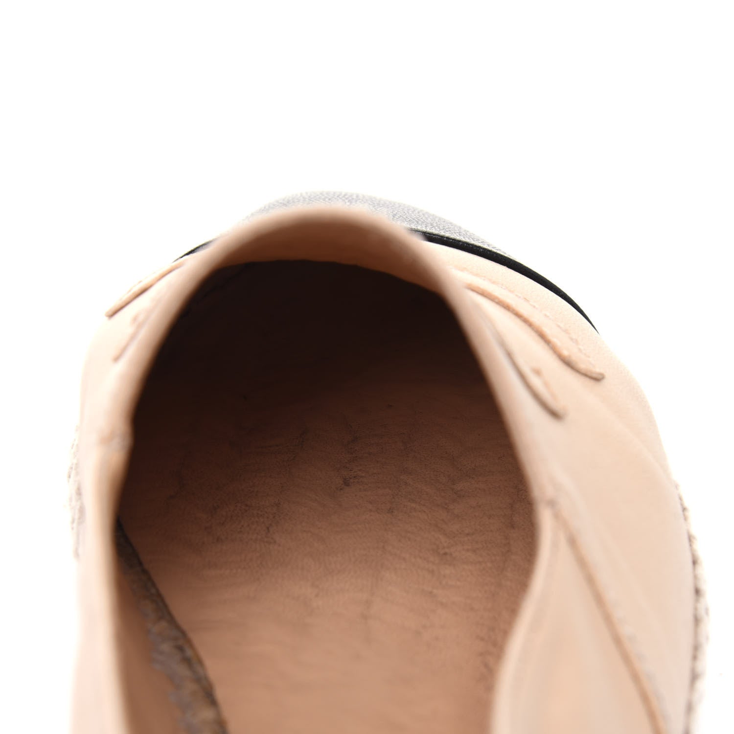 Chanel Lambskin CC Espadrilles 39 Beige Black 11 of 15