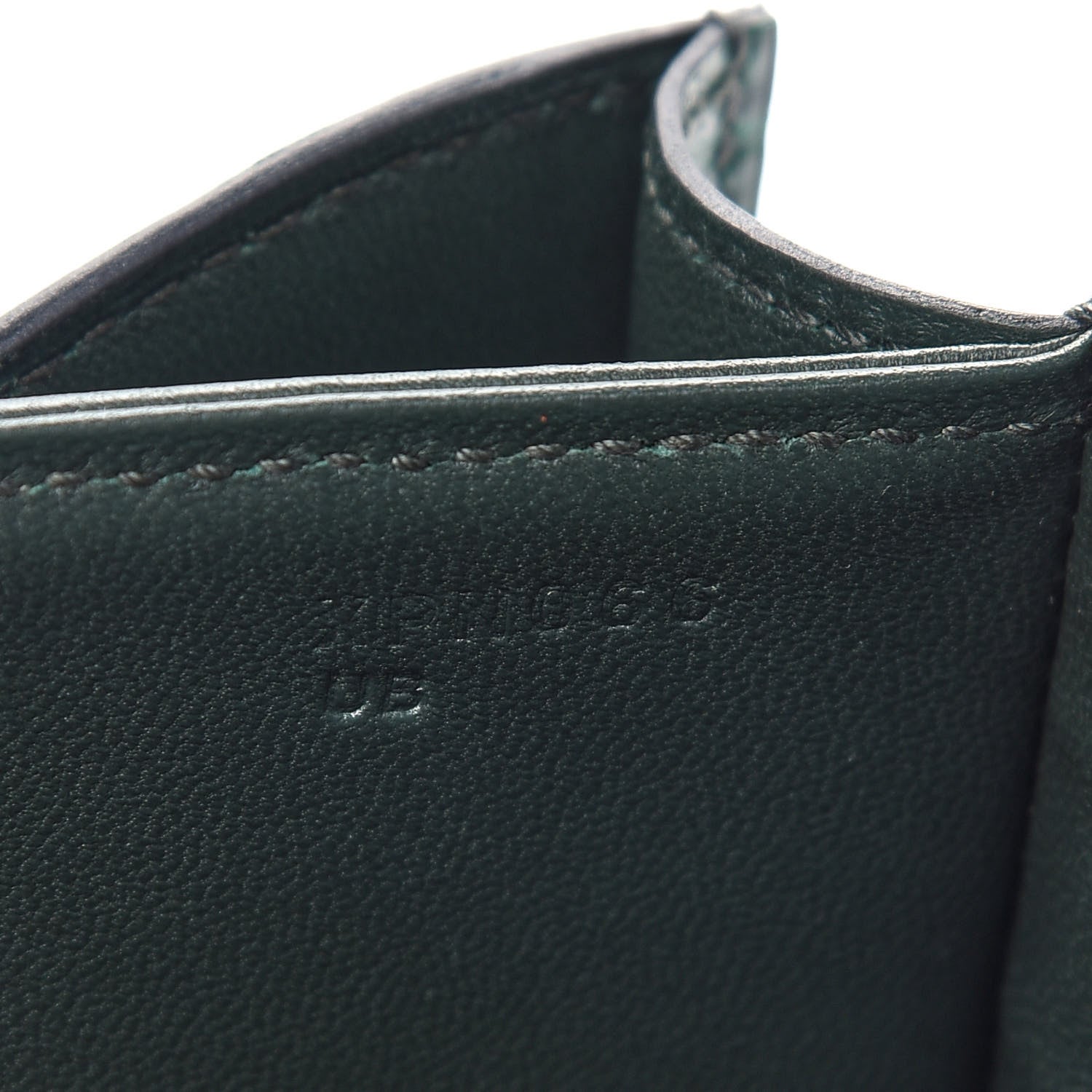 Hermes Shiny Alligator Constance 18 Vert Fonce 7 of 10