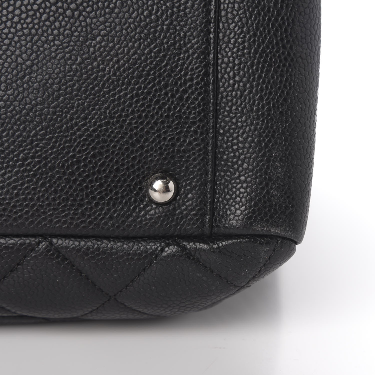 Chanel Caviar Quilted XL Grand Shopping Tote GST Black 19 of 20