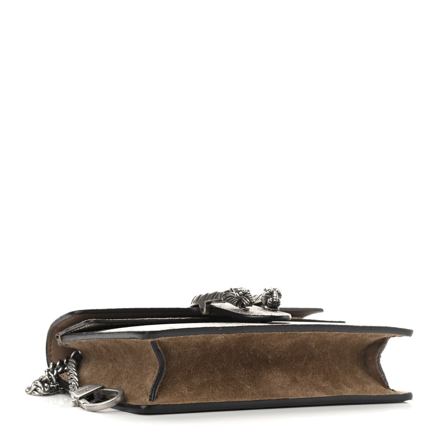 GG Supreme Monogram Super Mini Dionysus Shoulder Bag Taupe