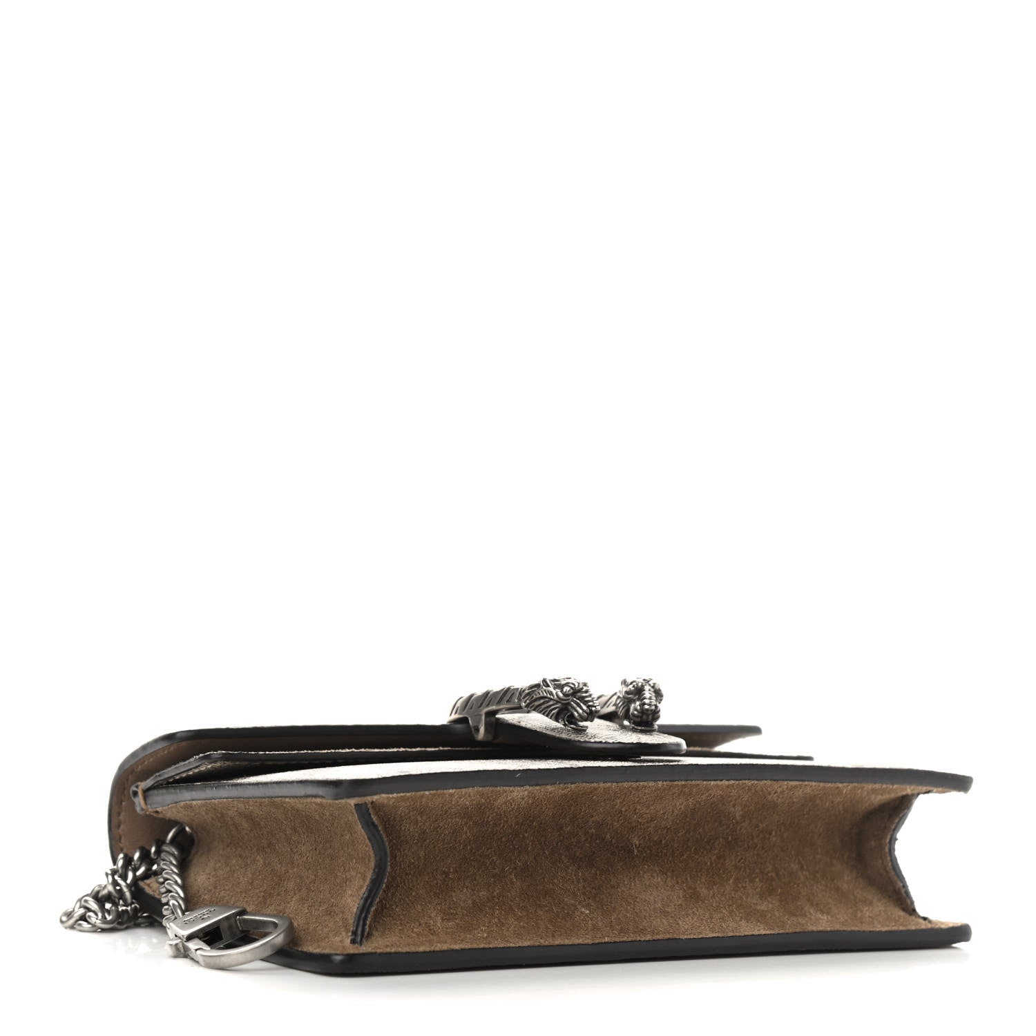 Gucci GG Supreme Monogram Super Mini Dionysus Shoulder Bag Taupe 4 of 8