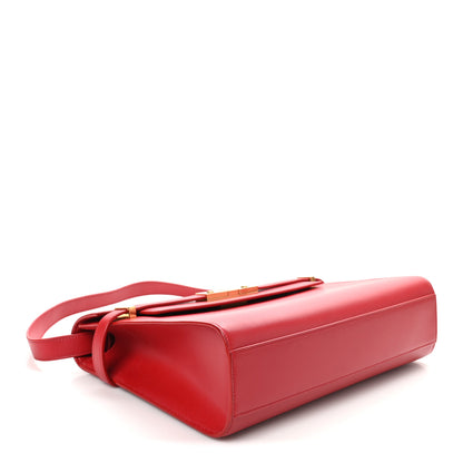 Saint Laurent Smooth Calfskin Manhattan Shoulder Bag Rouge Eros 4 of 10