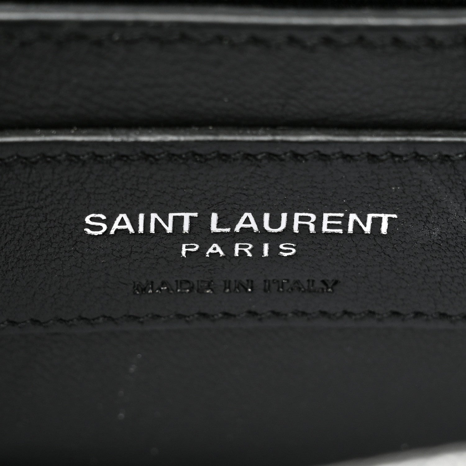 Saint Laurent Metallic Calfskin Lizard Embossed Small Classic Monogram Kate Tassel Satchel Silver 6 of 14