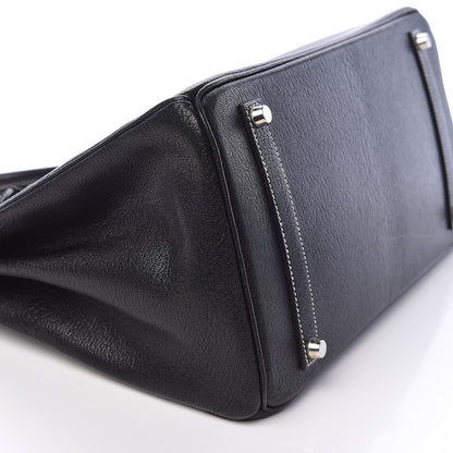 Hermes Chevre de Coromandel Birkin 35 Black 36 of 37