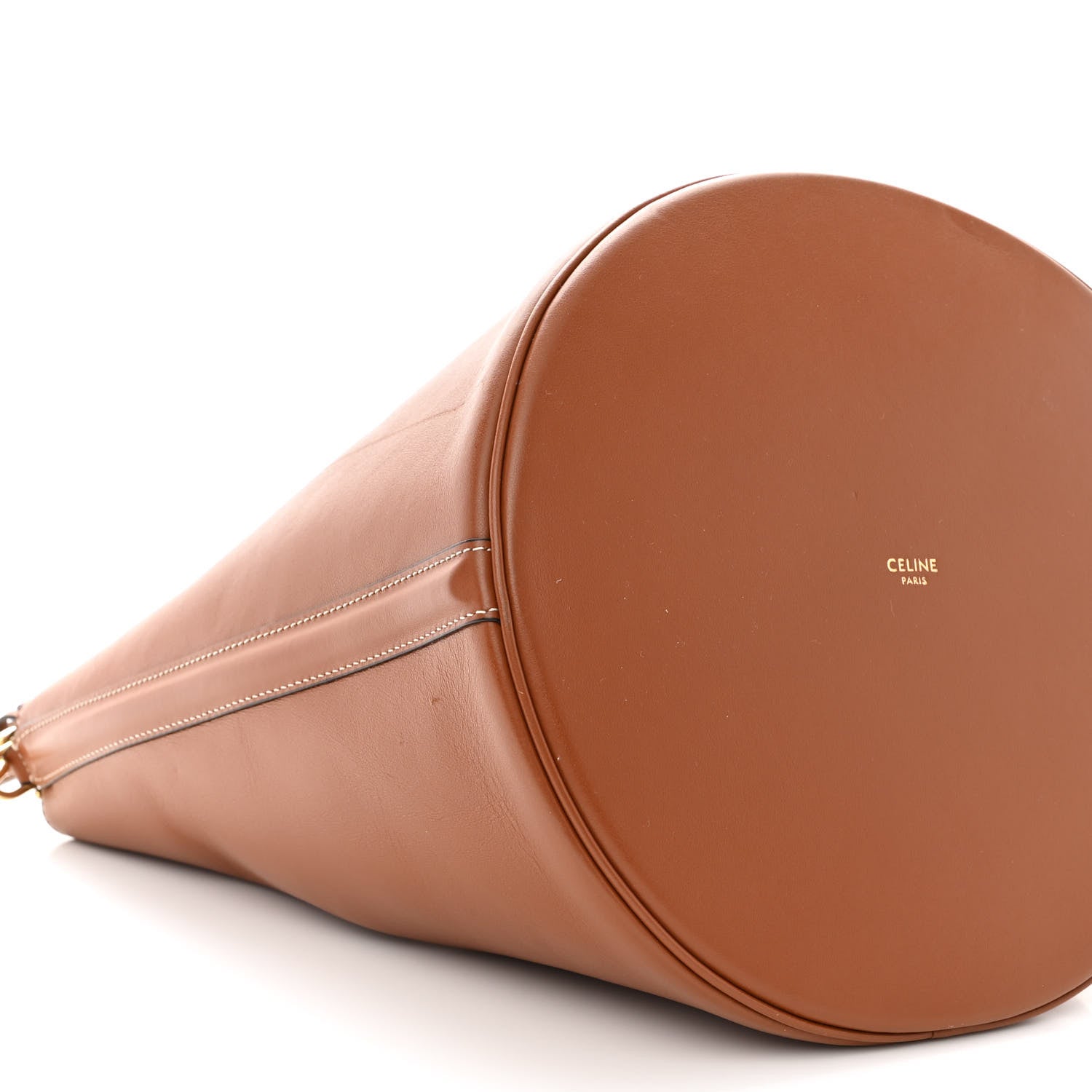 Celine Smooth Calfskin Bucket 16 Bag Tan 11 of 12