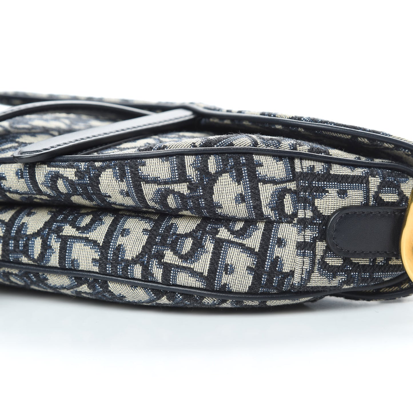 Oblique Saddle Bag Blue