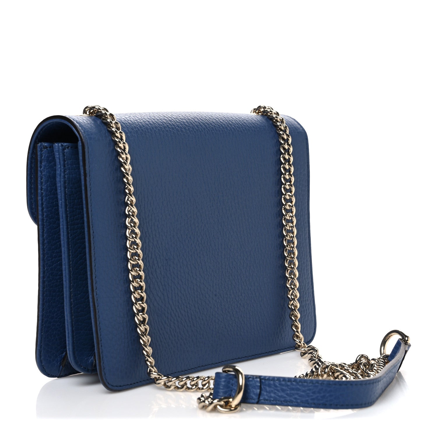 Gucci Dollar Calfskin Small Interlocking G Shoulder Bag Caspian 2 of 10