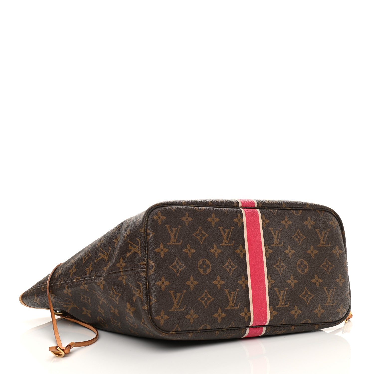 Louis Vuitton Monogram My LV Heritage Neverfull MM Fuchsia White 4 of 11