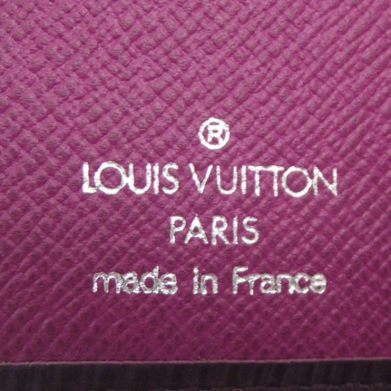 Epi French Purse Clutch Wallet Cassis