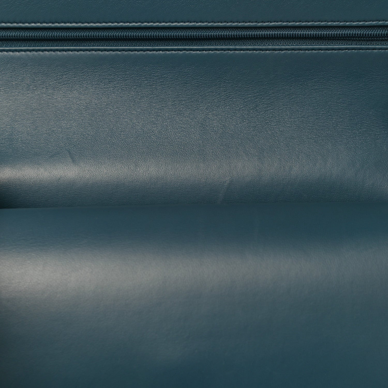Chanel Lambskin Quilted Jumbo Double Flap Blue 13 of 19