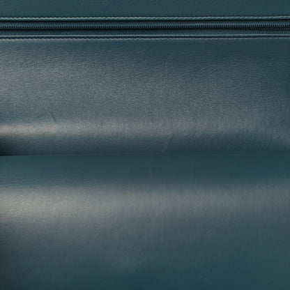 Chanel Lambskin Quilted Jumbo Double Flap Blue 13 of 19