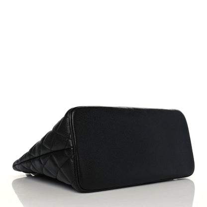 Chanel Caviar Quilted Medallion Tote Black 4 of 10