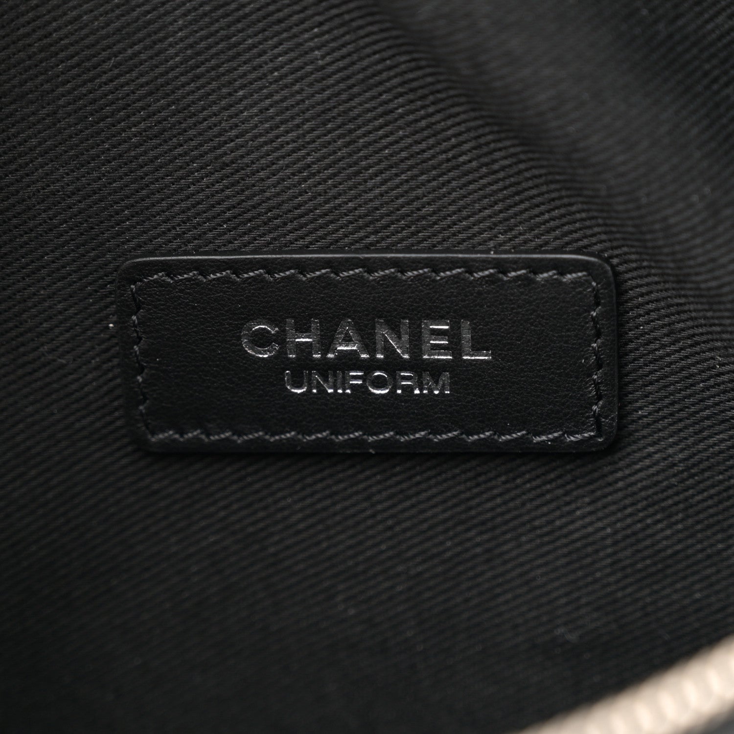 Chanel Lambskin Quilted Waist Belt Bag Black 6 of 10