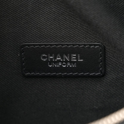 Chanel Lambskin Quilted Waist Belt Bag Black 6 of 10