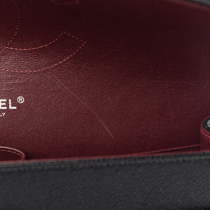 Chanel Caviar Quilted Jumbo Double Flap Black 8 of 12