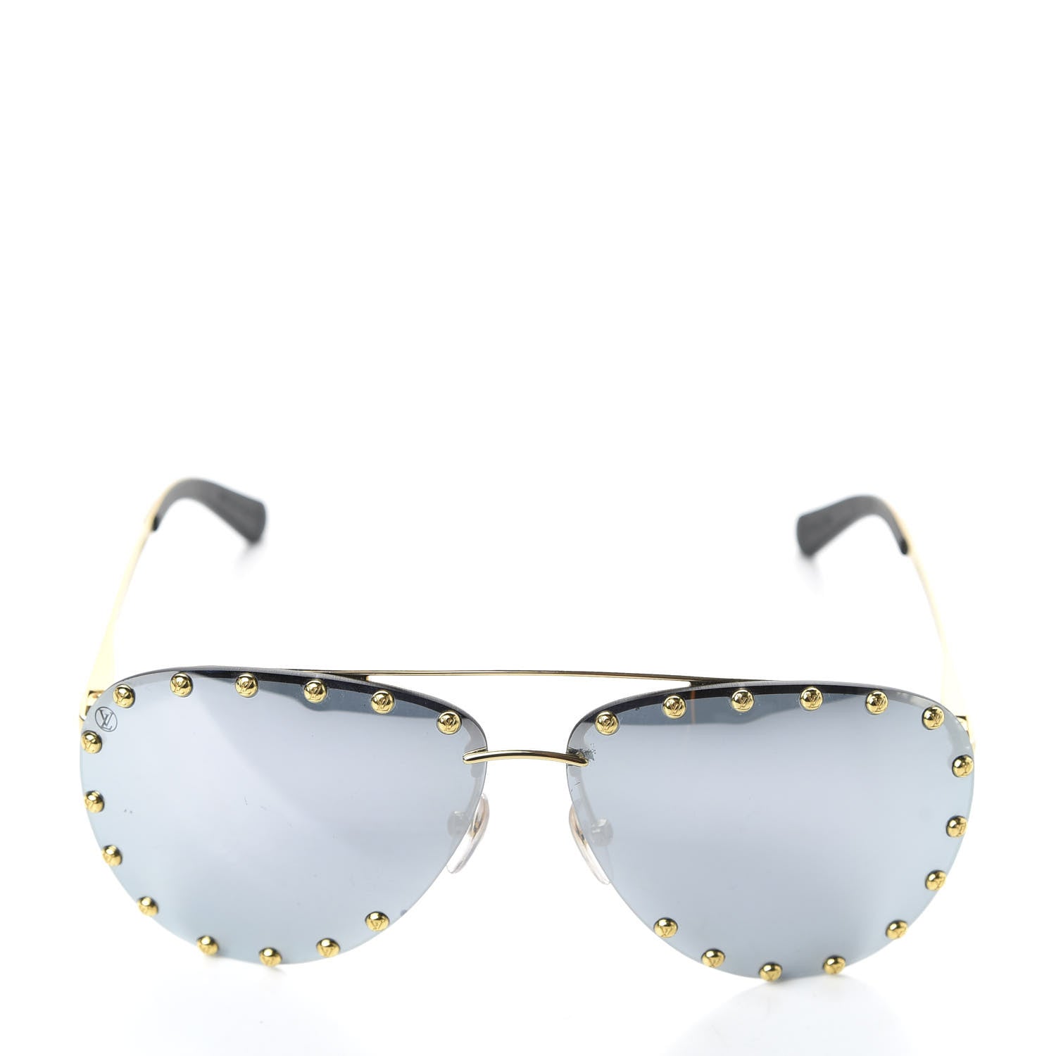 Louis Vuitton The Party Aviator Sunglasses Z0911U Blue 4 of 19