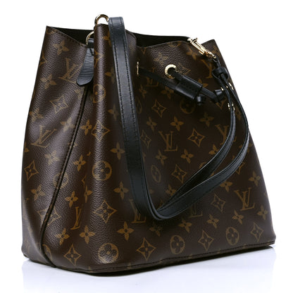 Louis Vuitton Monogram Neonoe MM Black 3 of 4