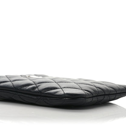 Chanel Lambskin Quilted Crossbody Bag Black 7 of 8