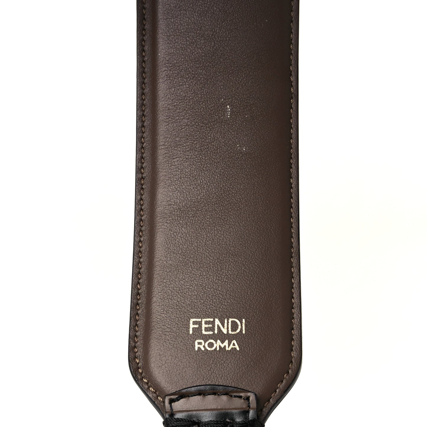 Vitello Century Bi-Color FF 1974 Embossed Strap You Maya Black