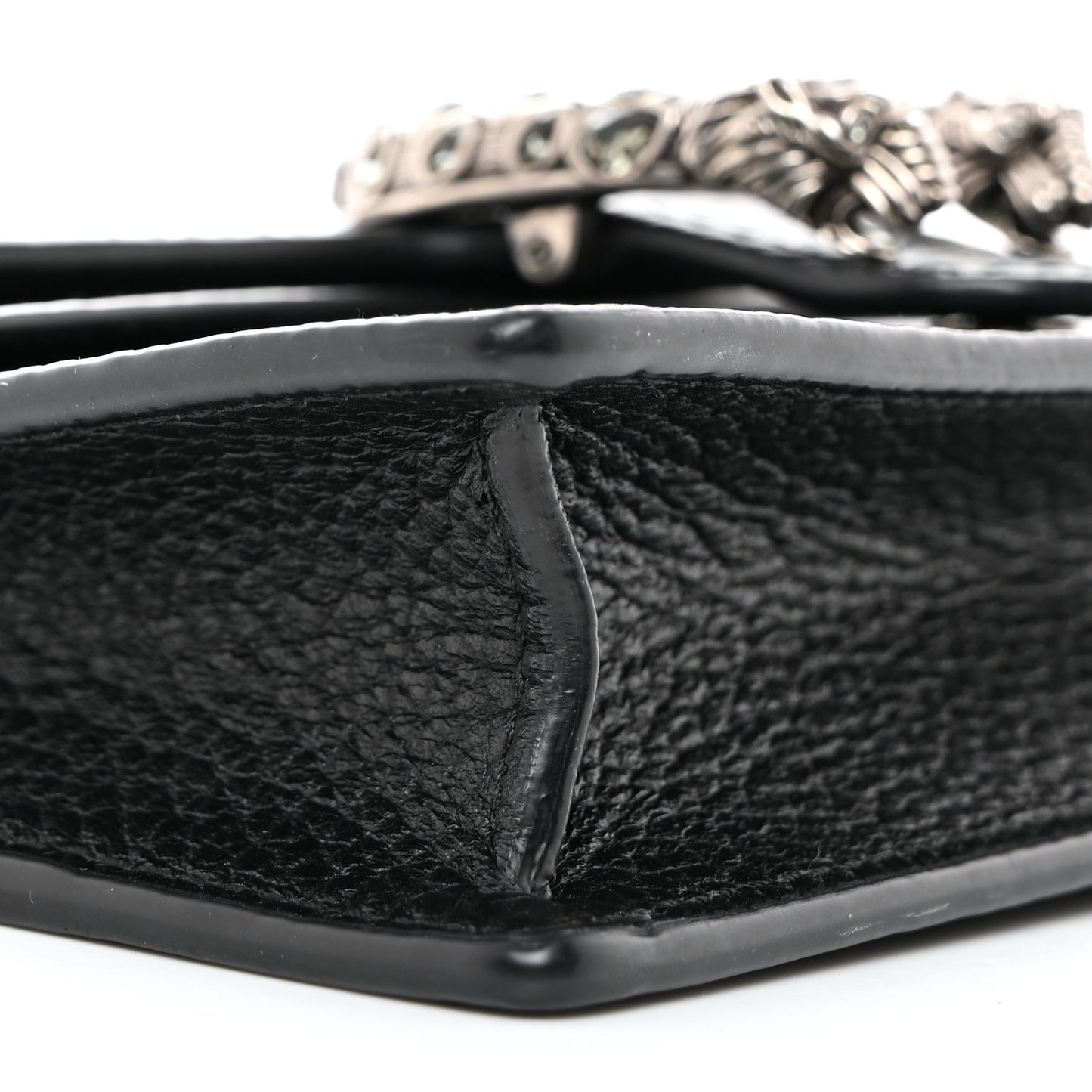Calfskin Super Mini Dionysus Shoulder Bag Black