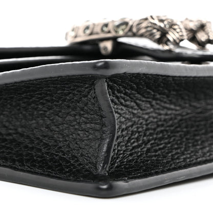 Gucci Calfskin Super Mini Dionysus Shoulder Bag Black 10 of 11