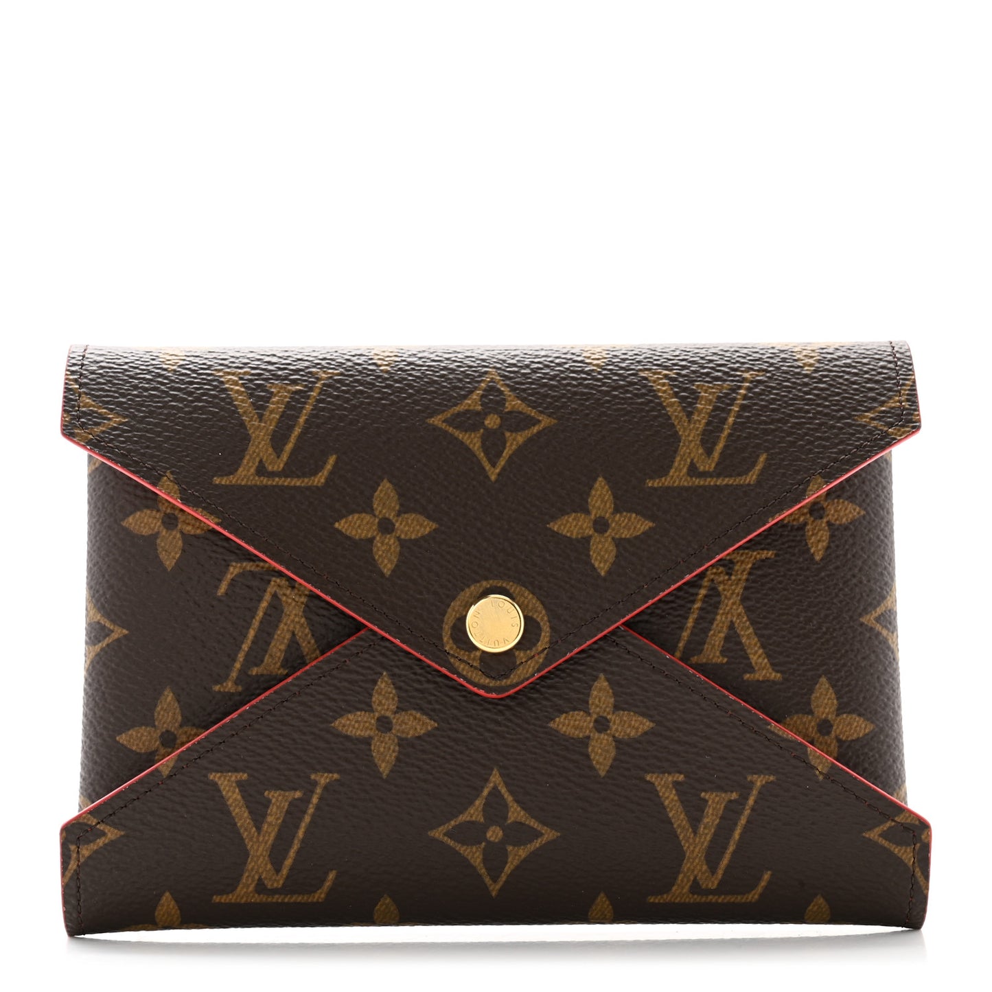 Monogram Medium Kirigami Pochette Insert Coquelicot