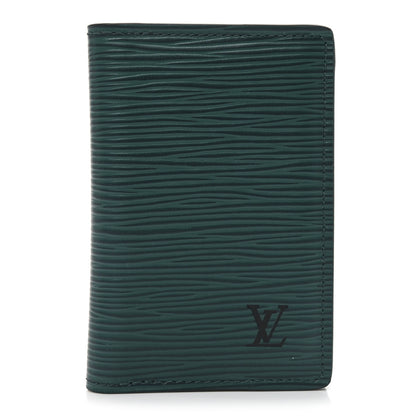 Louis Vuitton Epi Monogram Eclipse Pocket Organizer Deep Green 1 of 6