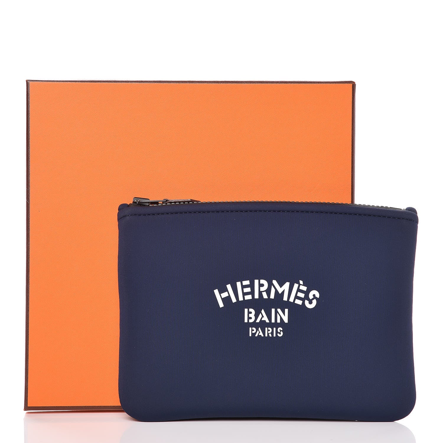 Hermes Neoprene Neobain Small Case Bleu 7 of 7