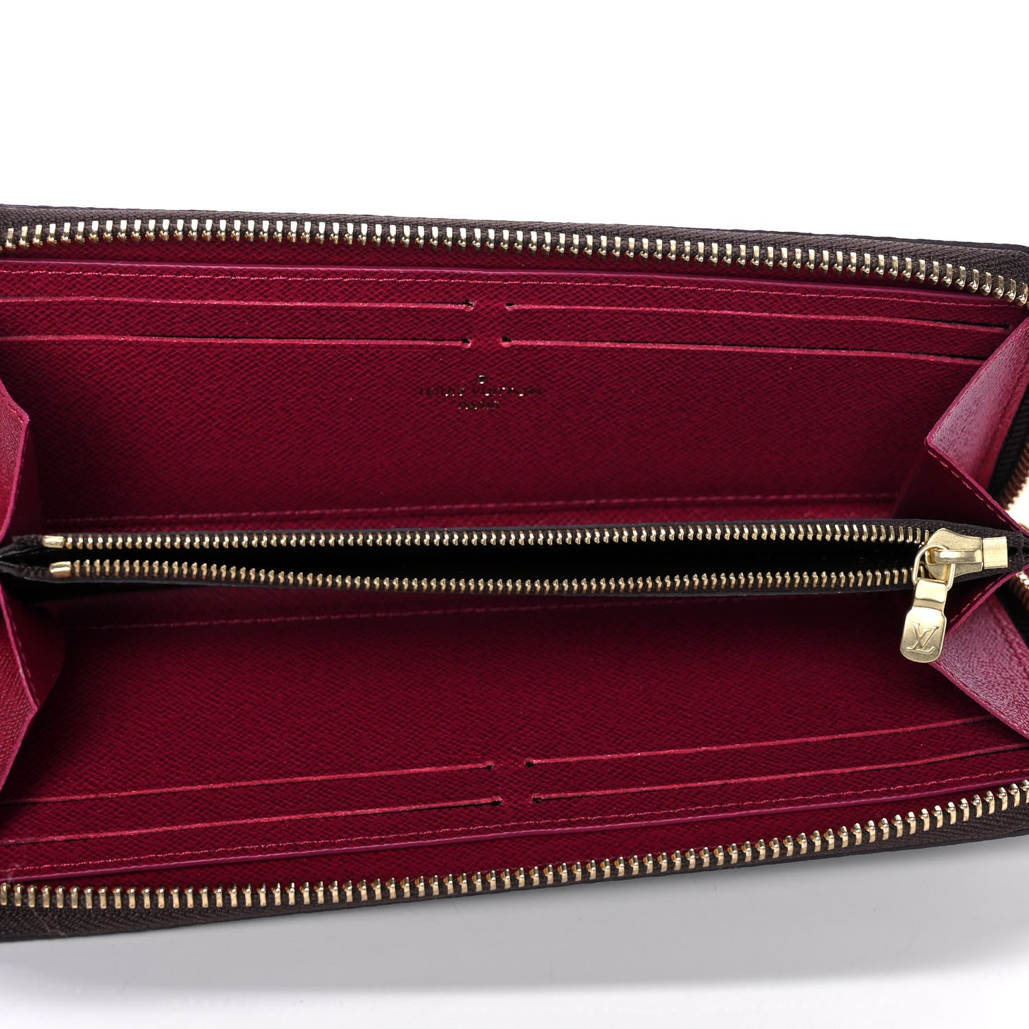 Louis Vuitton Monogram Clemence Wallet Fuchsia 5 of 12