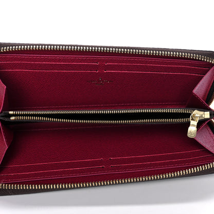 Louis Vuitton Monogram Clemence Wallet Fuchsia 5 of 12