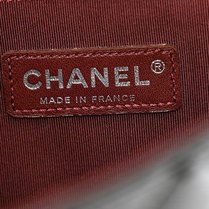 Chanel Patent Quilted Secret Label Medium Flap Black 6 of 11
