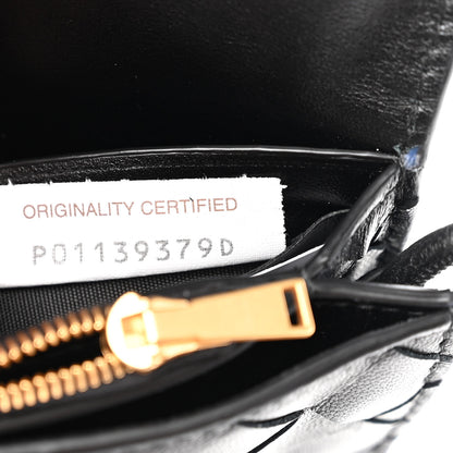 Bottega Veneta Nappa Intrecciato Wallet on Strap Black 8 of 10