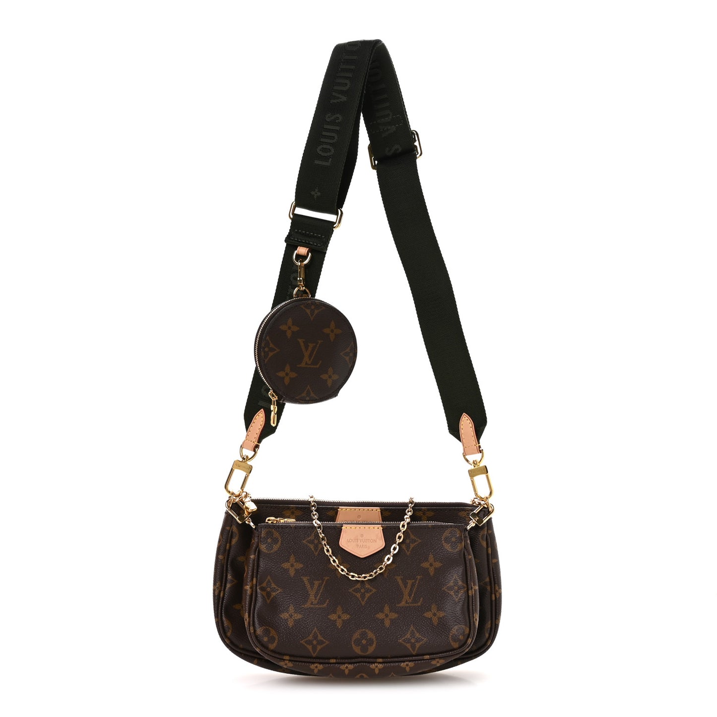 Monogram Multi Pochette Accessories Kaki