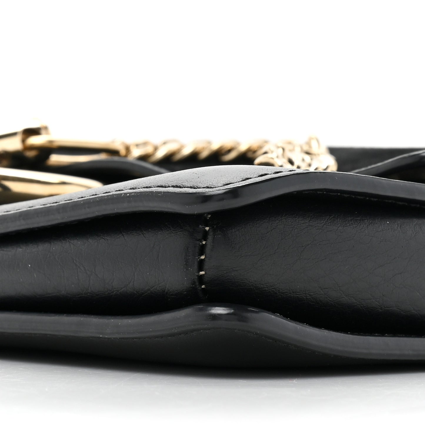 Suede Calfskin Small Faye Shoulder Bag Black